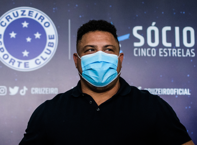 Visita de Ronaldo, na Toca da Raposa  Gustavo Aleixo/Cruzeiro