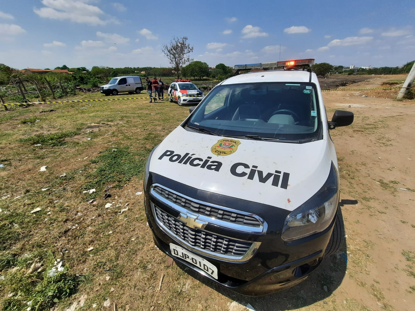 Corpo é encontrado carbonizado no Gurilândia, em Taubaté Rauston Naves/Vale Urgente