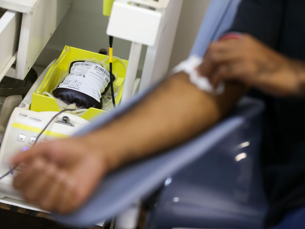 Podem doar sangue pessoas entre 16 e 69 anos de idade Marcelo Camargo/Agência Brasil