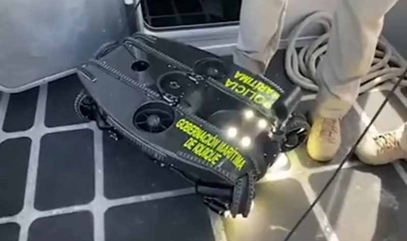 Chile usa robô subaquático no combate ao tráfico de drogas internacional