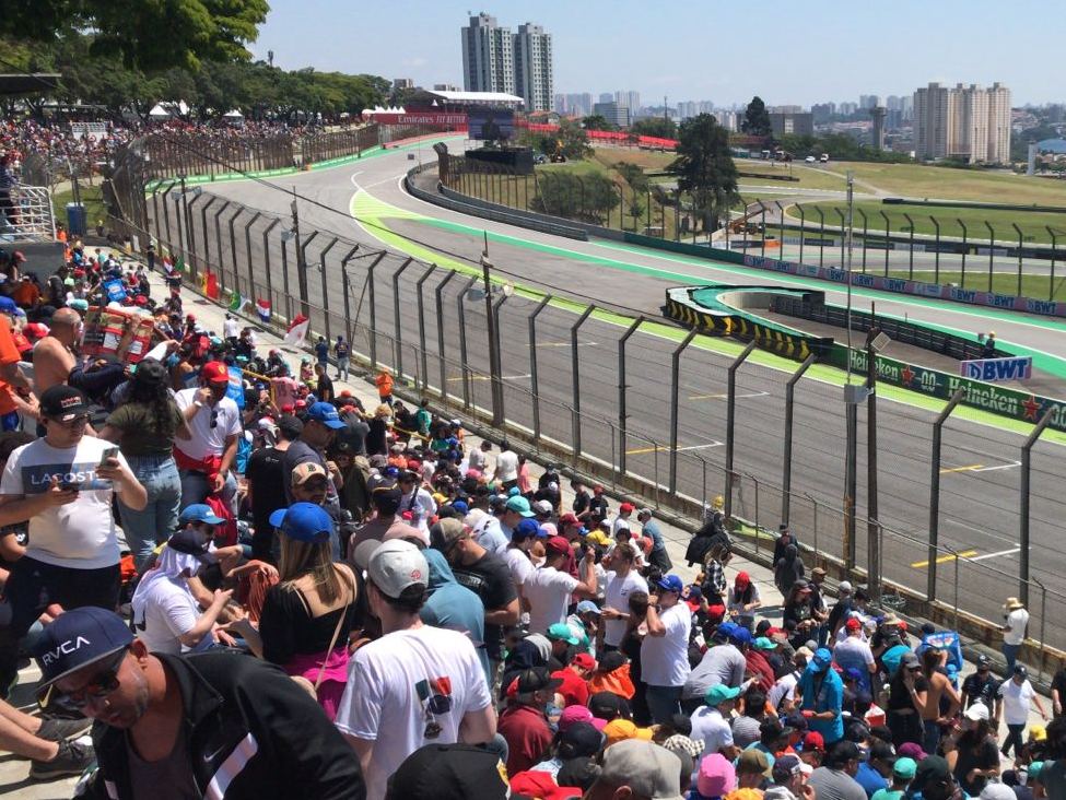 Arquibancada do Autódromo de Interlagos (14.11.2021) Foto: BandNews FM