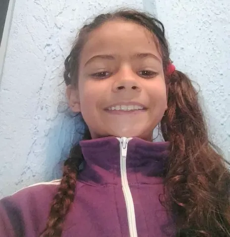 Lara Maria Oliveira Nascimento, de 12 anos