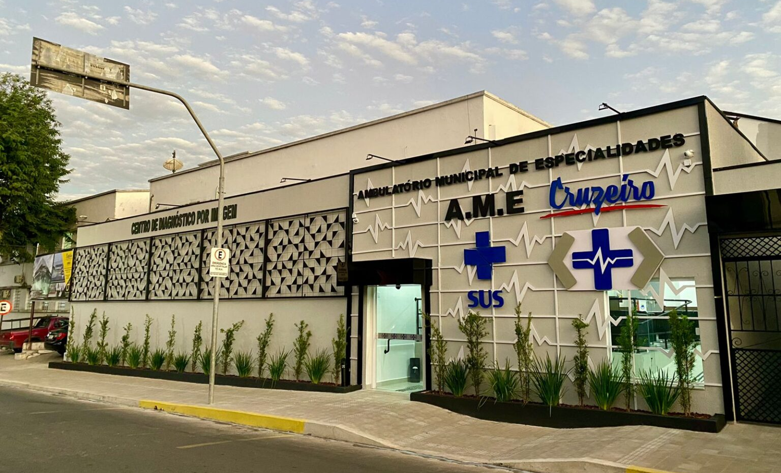 Ambulatório Municipal de Especialidades (AME) de Cruzeiro Divulgação/ Prefeitura de Cruzeiro