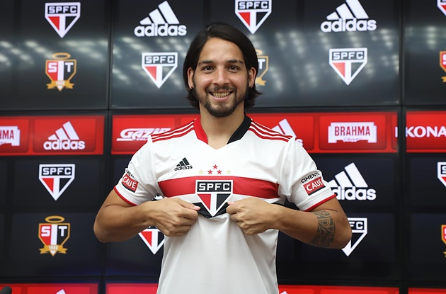 Benítez é o novo camisa 8 do São Paulo Rubens Chiri / saopaulofc