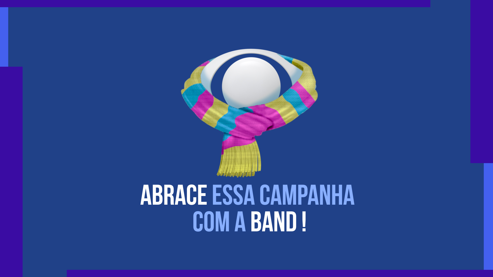 Band Abraça: Campanha arrecada doações de agasalhos