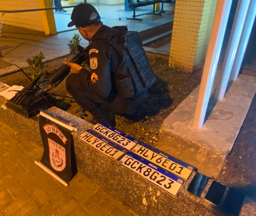 Criminosos foram encontrados em Duque de Caxias Divulgação/PMERJ