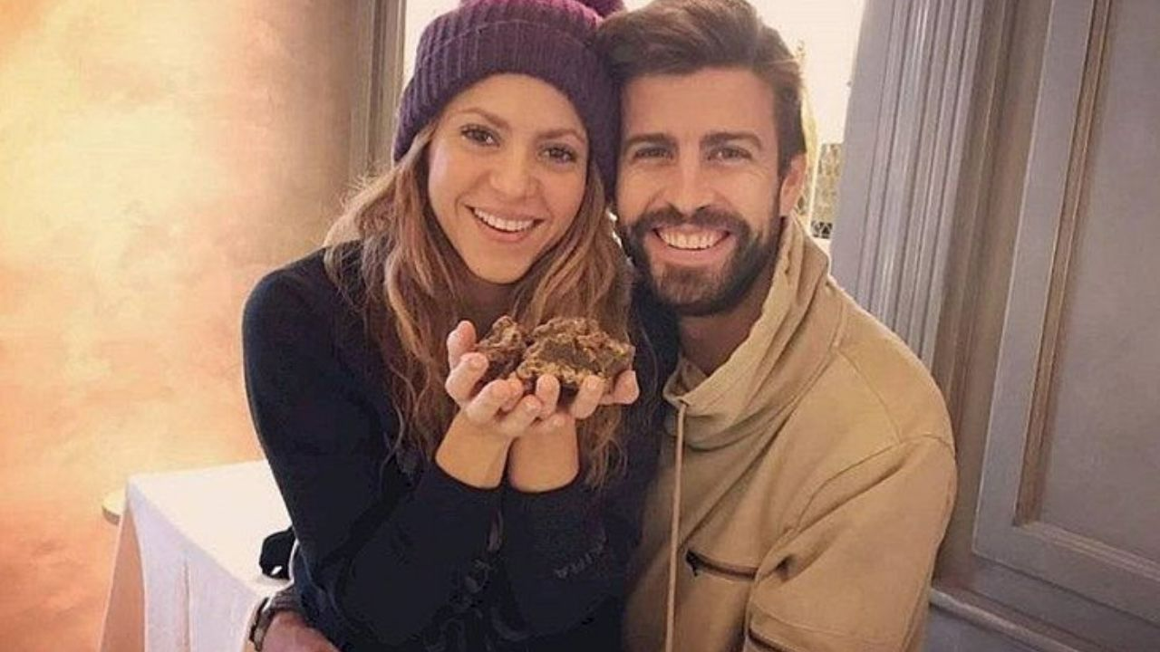 Shakira e Gerard Piqué Reprodução/Instagram