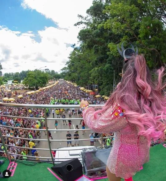 O Bloco da Preta, da cantora Preta Gil, foi cancelado e não vai mais desfilar em 2022