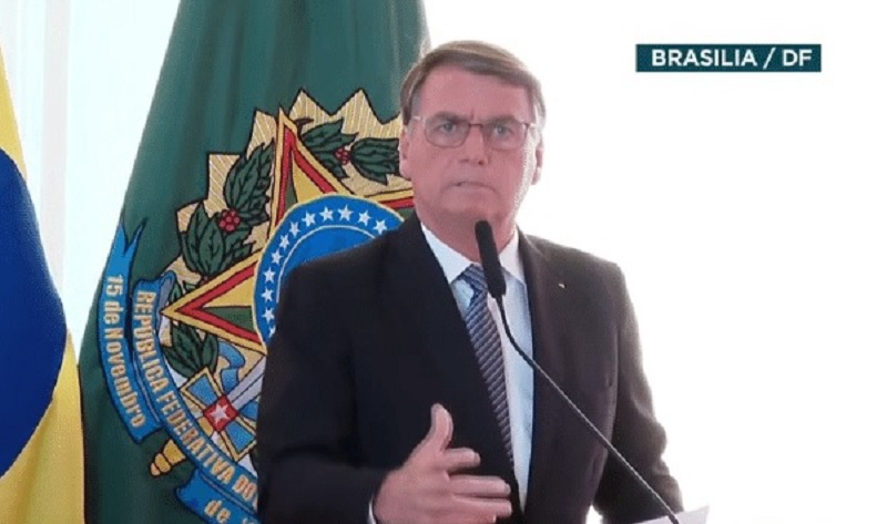 TSE manda TV Brasil remover vídeo de Bolsonaro com embaixadores Reprodução/redes sociais