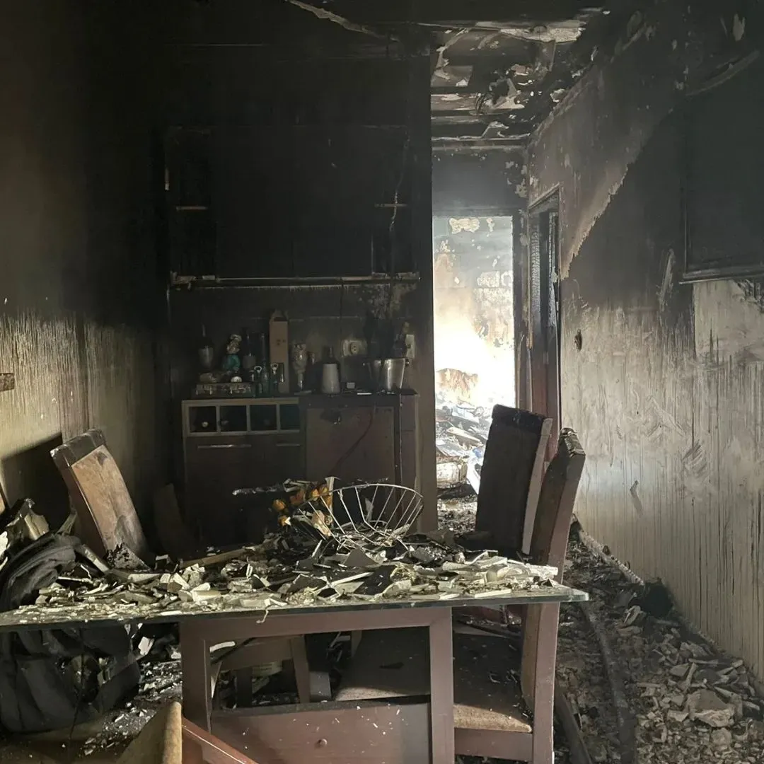 Incêndio em apartamento no Jardim Flaboyant na semana passada