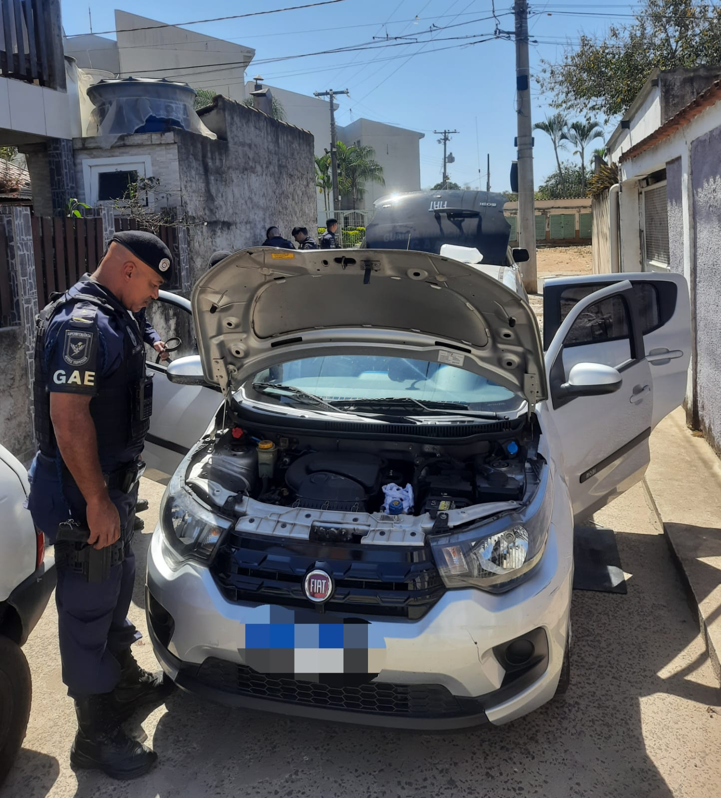 Carro havia sido roubado no dia 15 de julho deste ano em Campinas. Reprodução/GM