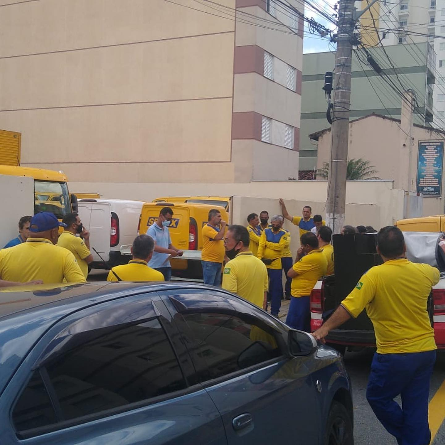 Trabalhadores dos Correios de Taubaté anunciam greve de 72h Divulgação/ Sindicato dos Correios