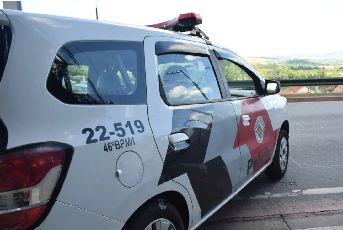 Homem é preso após agredir mulher na zona sul de São José dos Campos Divulgação/Polícia Militar