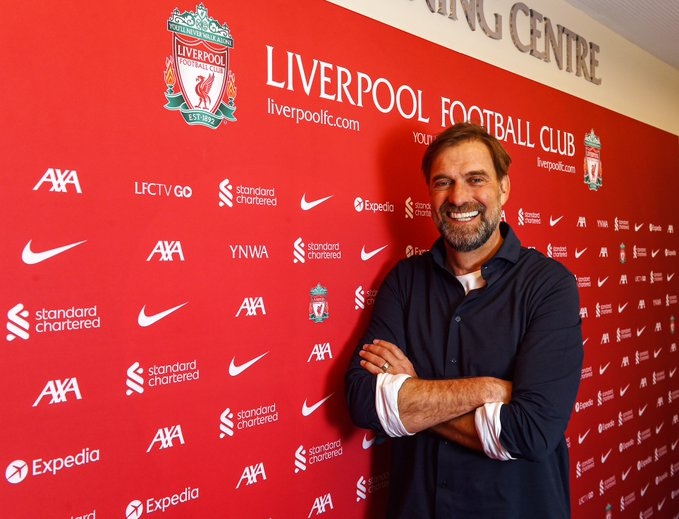 Jurgen Klopp assinou novo contrato com o Liverpool até o final de 2026 Liverpool FC