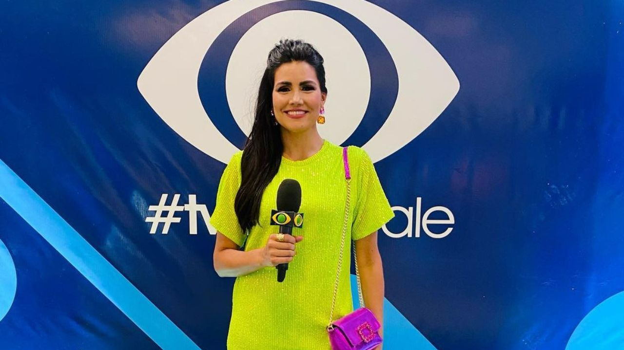 Mariana Felício apresenta o programa na Band Vale Reprodução/Instagram