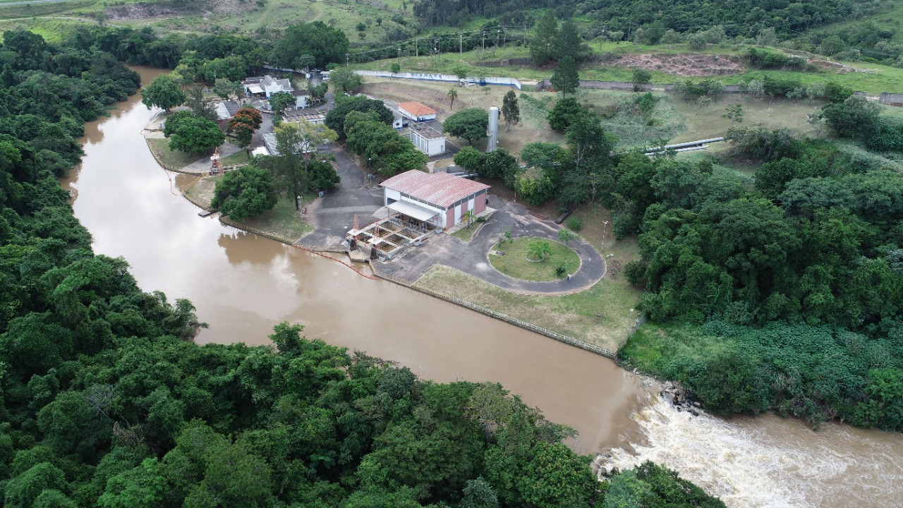 Captação de água Divulgação/PMC