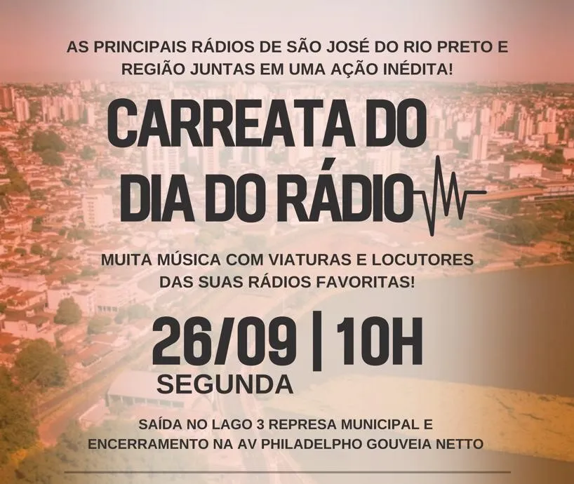 O evento celebra os 100 anos do rádio no Brasil