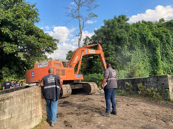 A construção estava em área de proteção ambiental Divulgação/Prefeitura