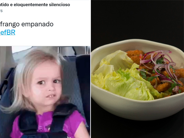 Ceviche de frango empanado da Helena vira meme no Twitter Carlos Reinis/Band