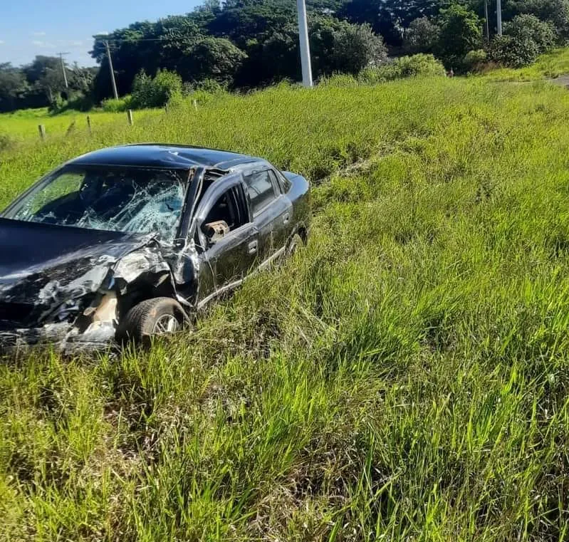 A batida foi próxima a Dois Córregos