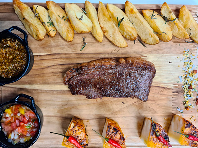 Picanha com batata rústica e abacaxi picante | Band Receitas