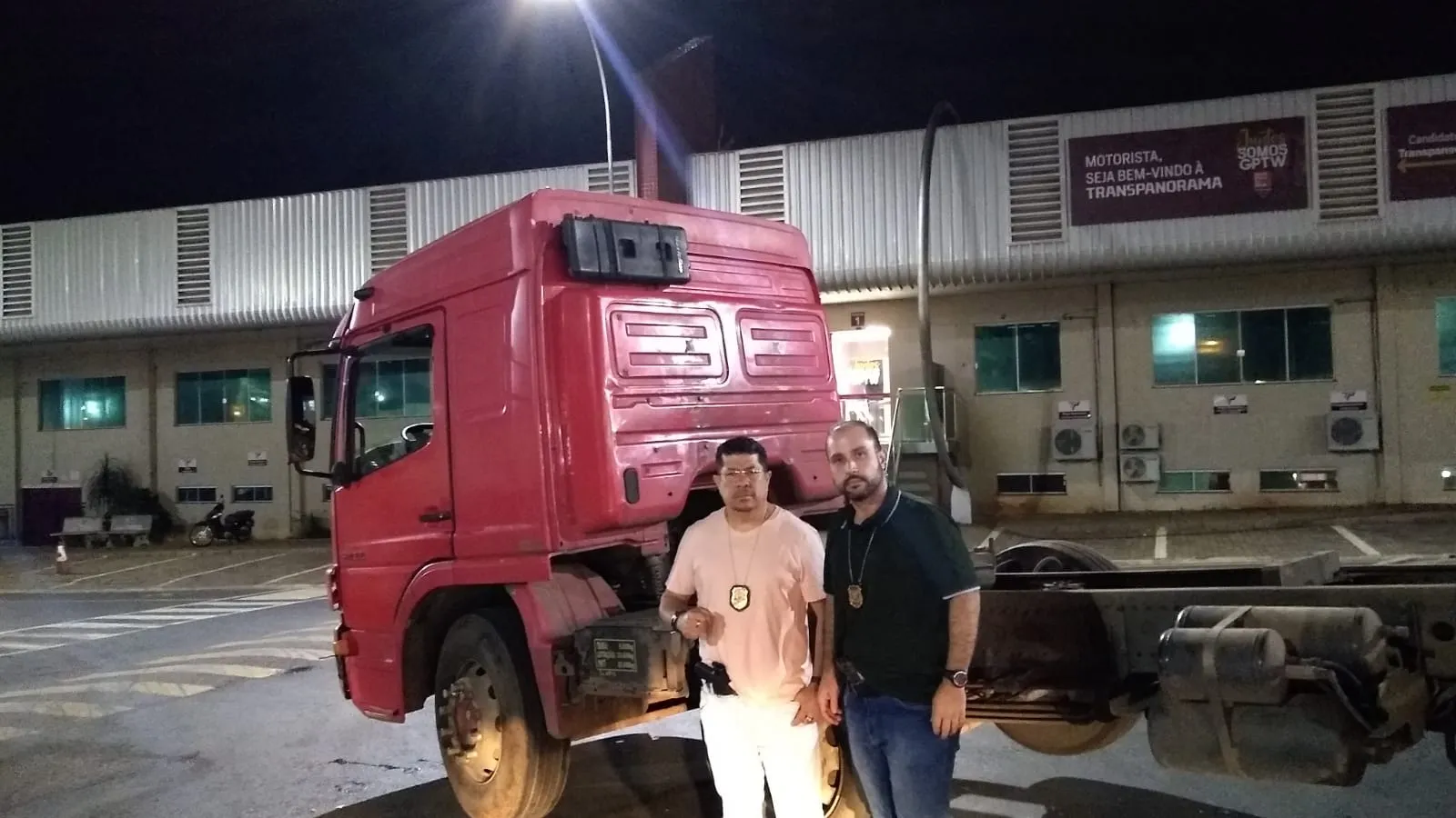 Caminhão nunca esteve em solo Paulista, como dizia o dono