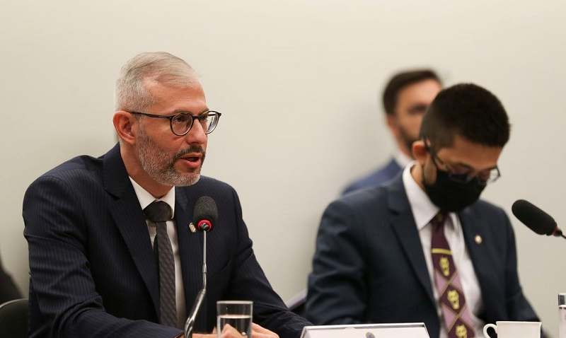 Victor Godoy, ministro da Educação, defendeu-se de envolvimento com pastores José Cruz/Agência Brasil