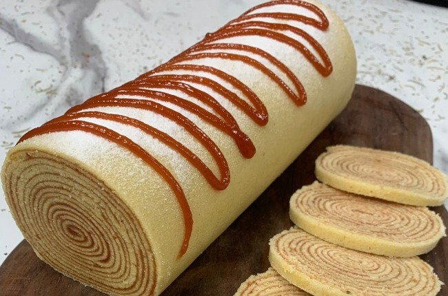 Bolo de Rolo  Bolo de rolo, Bolo, Bolo de rolo receita