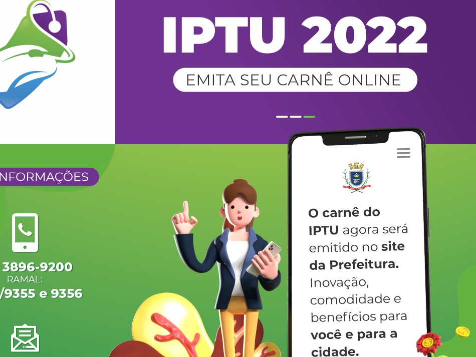 Carnês do IPTU, em Ilhabela, serão emitidos pela internet Divulgação