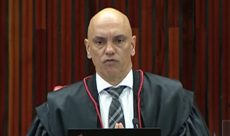 Moraes determina a prisão de 11 suspeitos de atos antidemocráticos em Brasília Reprodução