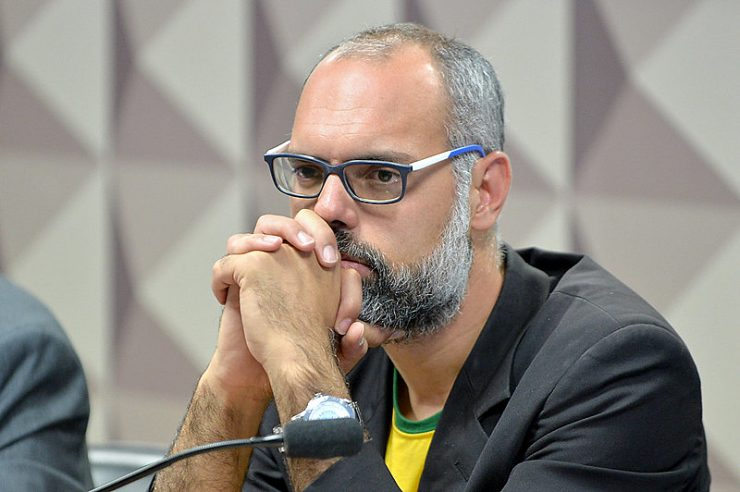 Allan dos Santos deixou o Brasil e foi para os Estados Unidos em 2020 Foto: Alessandra Dias/Agência Senado