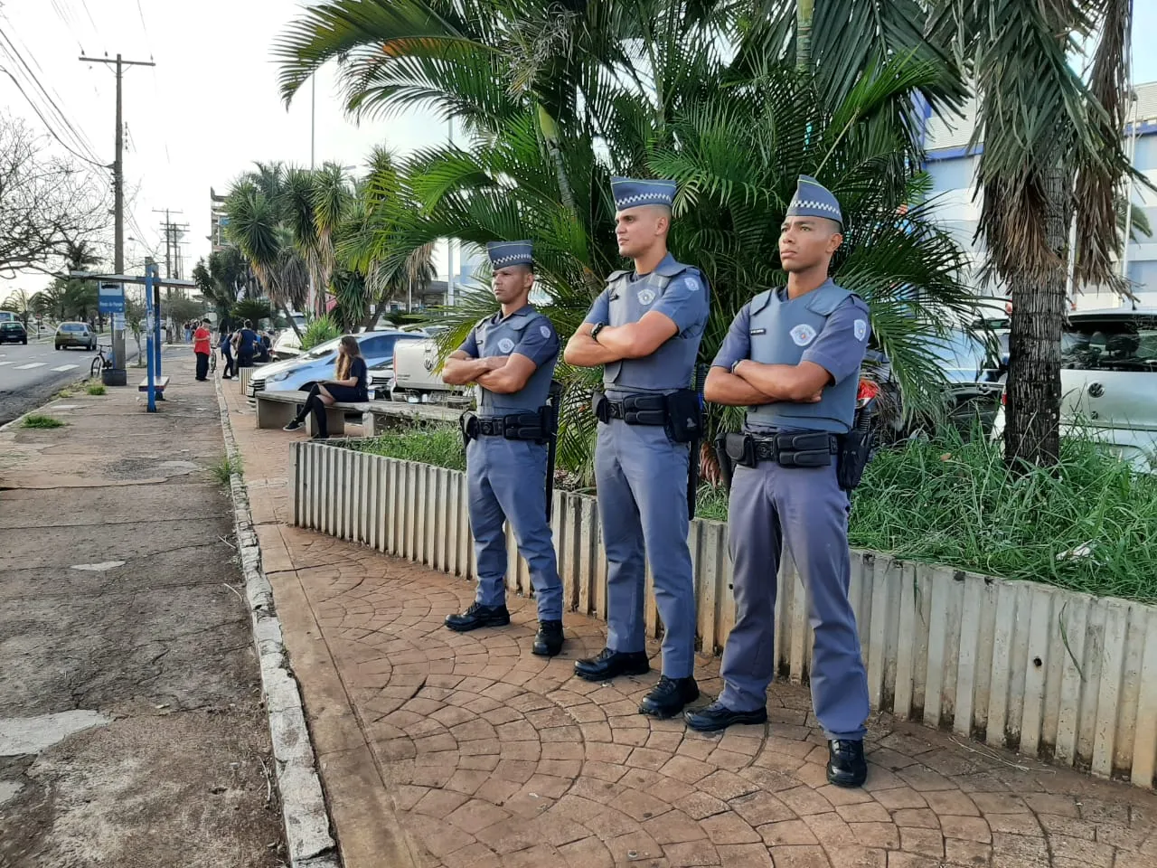 Também participaram policiais de Bauru