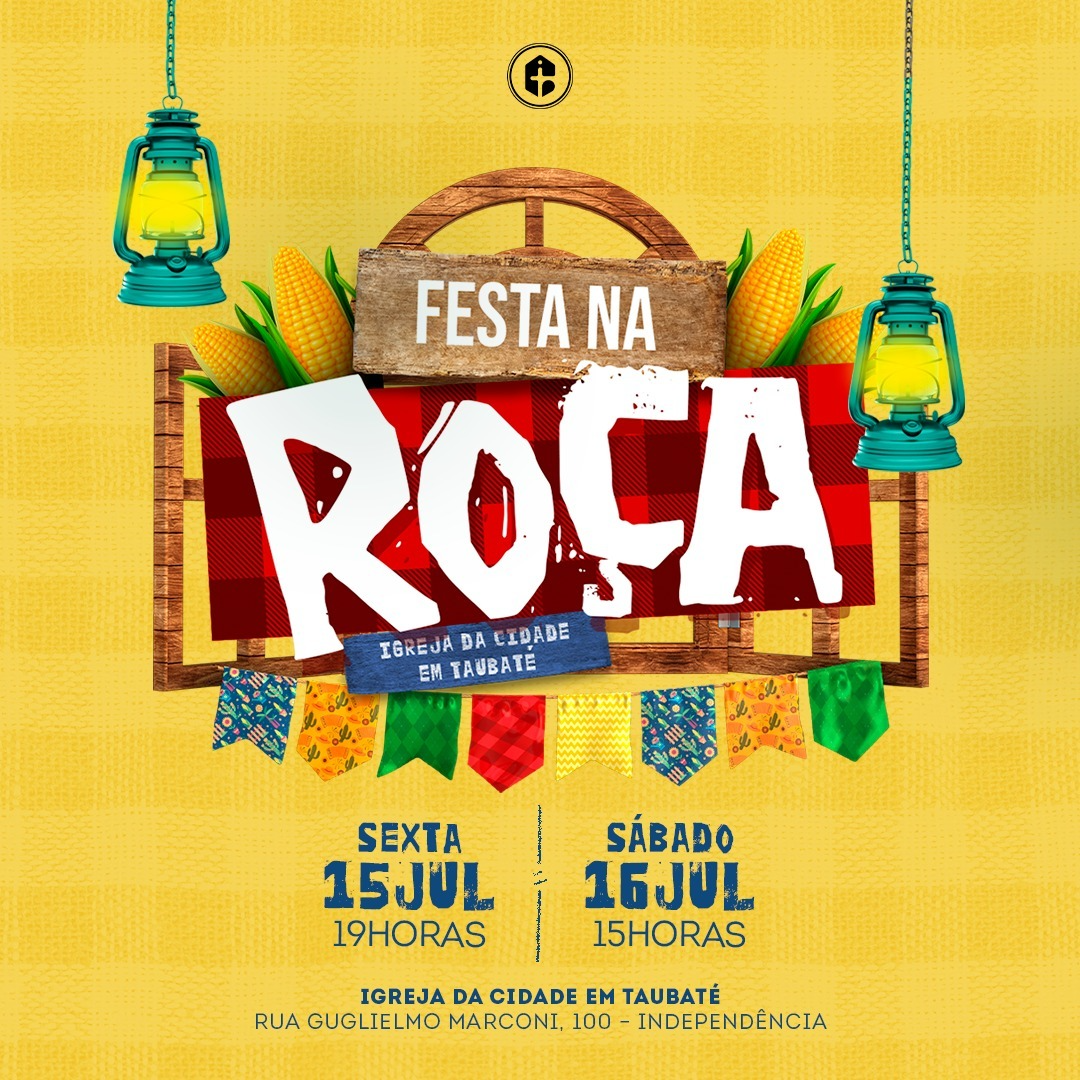 Igreja da Cidade de Taubaté realiza Festa na Roça nesta sexta (15) e sábado (16) Reprodução