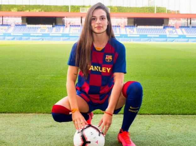 Giovana Queiroz, do Barcelona, publica carta denunciando assédio moral do clube Divulgação/Barcelona