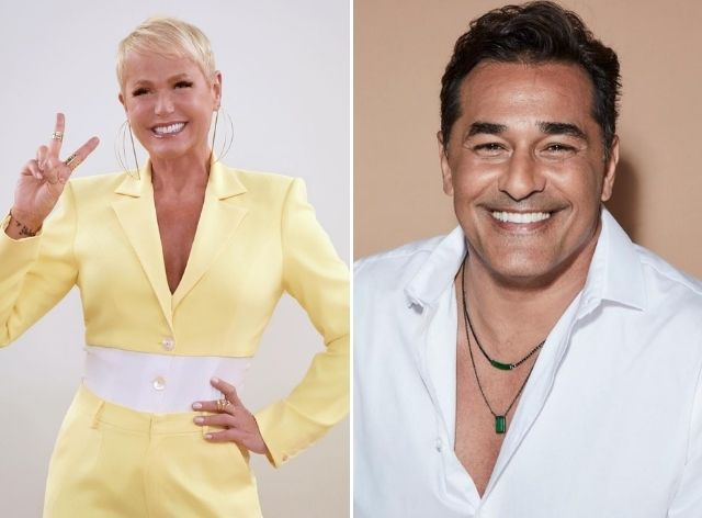 Xuxa e Luciano Szafir Reprodução/Instagram