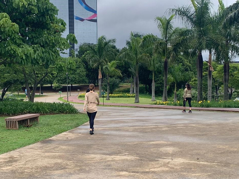 Parque do Povo tem movimentação tranquila na reabertura aos finais de semana Caio Pussi/Rádio Bandeirantes