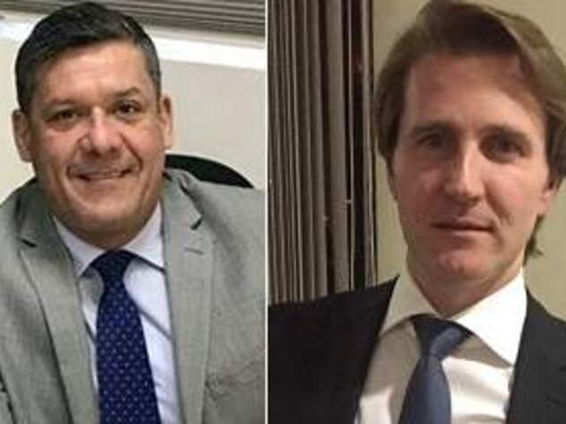 Juízes Alexandre Farina (esq.) e Carlos Guttman (dir.), suspeitos de vender sentenças Reprodução