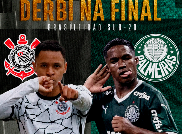 Palmeiras x Corinthians: Dérbi pela semifinal do Brasileirão Sub-20 terá  entrada gratuita, palmeiras