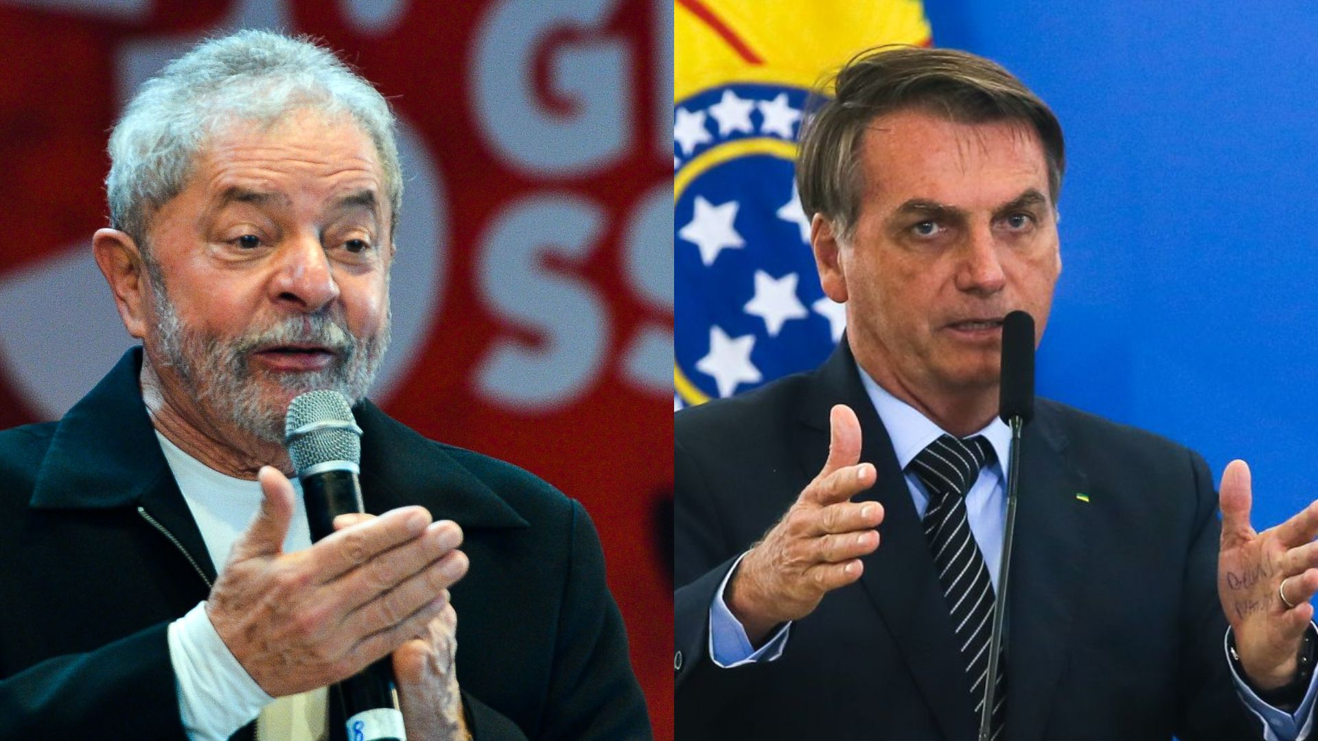 Na pesquisa anterior, Lula pontuou 48% contra 27% de Bolsonaro.