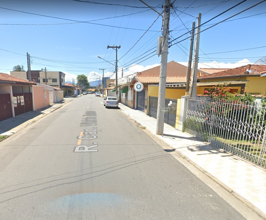 Rua em que o acidente ocorreu Google Maps