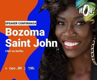 Bozoma Saint John é CMO da Netflix Divulgação