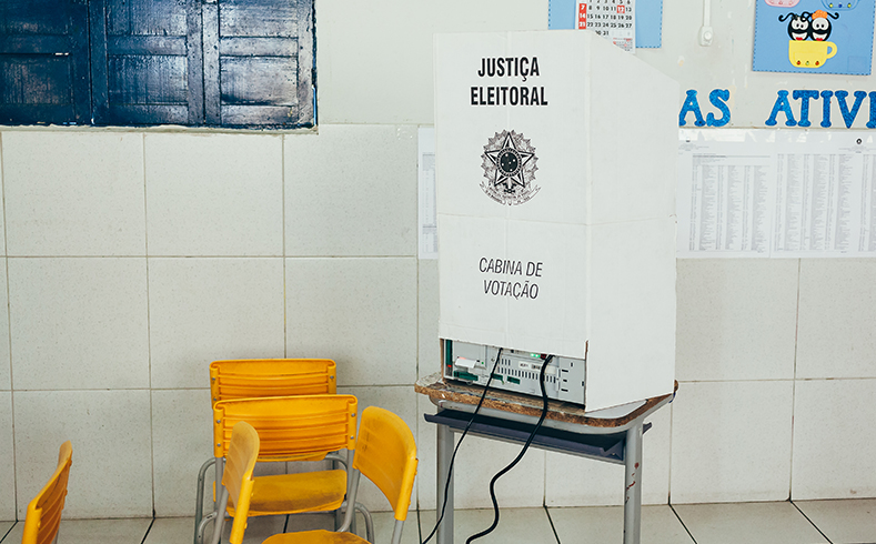 É proibido por lei filmar ou fotografar no momento do voto Arquivo/Agência Brasil