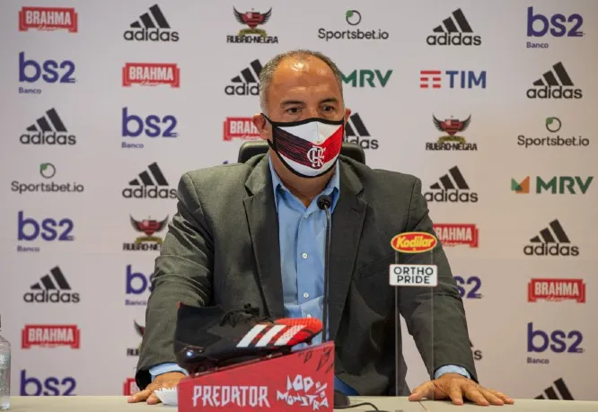 O vice-presidente do Flamengo, Marcos Braz