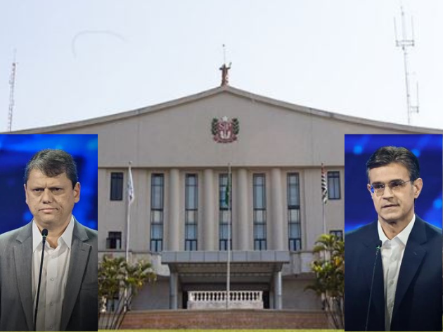 Tarcísio de Freitas e Rodrigo Garcia se encontram ainda esta semana para reunião. Foto: montagem/reprodução/Band/Agência Brasil