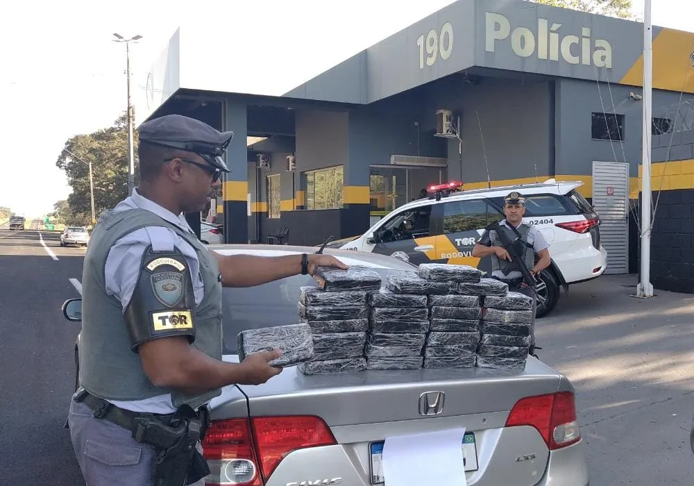 A droga seria levada para a cidade de Uberlândia-MG