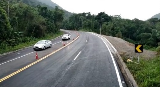 Trecho será bloqueado entre os Km 35 e Km 10 da rodovia Divulgação/ Prefeitura de Ubatuba