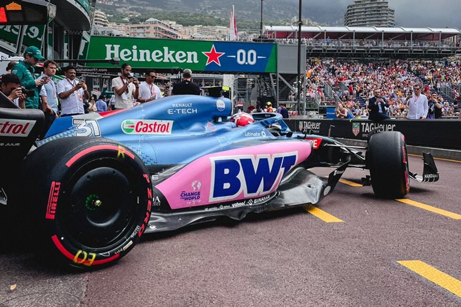 Francês da Alpine tomou 5 segundos de punição e acabou fora da zona de pontuação Alpine F1