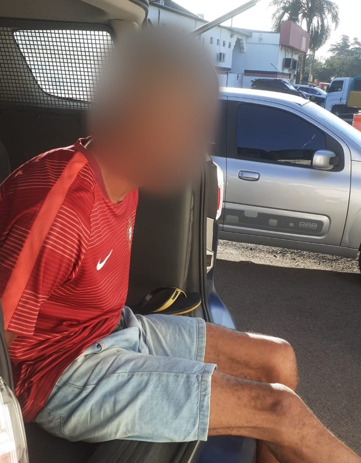 Homem preso após agredir mãe e avó  Divulgação/GM Campinas