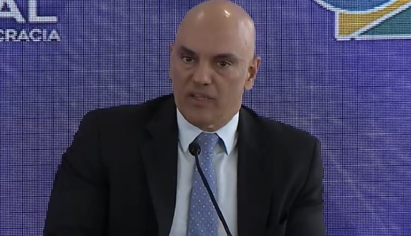 Alexandre de Moraes diz que eleições estão tranquilas Reprodução/TV Band