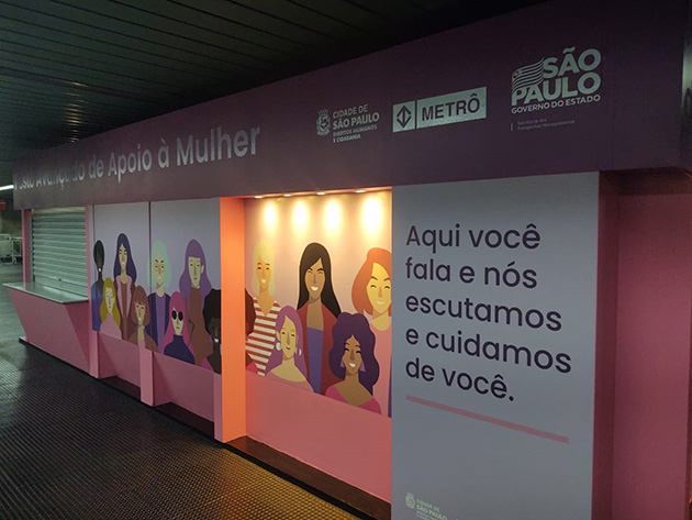 68 mulheres vítimas de violência são atendidas por dia em SP; Metrô ganha espaço para combater problema Lucas Herrero/Rádio Bandeirantes